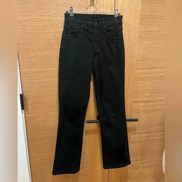 Mother Denim The Tripper Not Guilty (Black) Size 25 - Picture 4 of 8